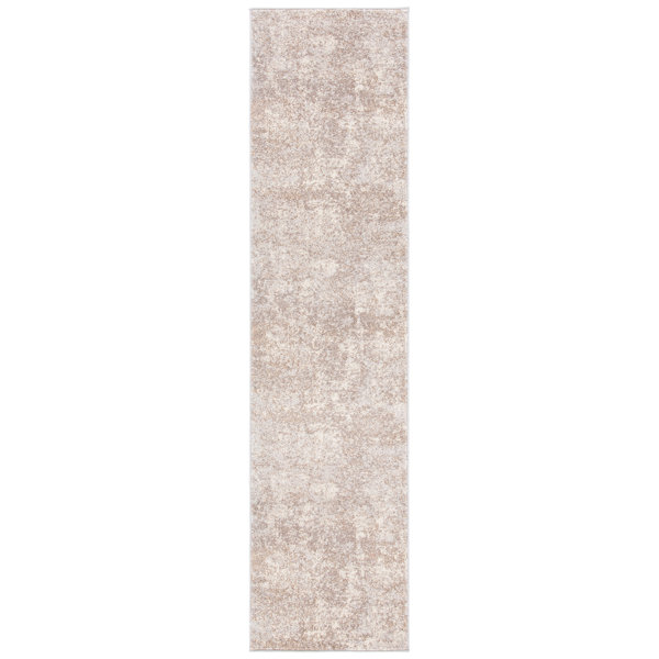 Steelside™ Stratton Abstract Area Rug in Light Gray/Beige & Reviews Wayfair